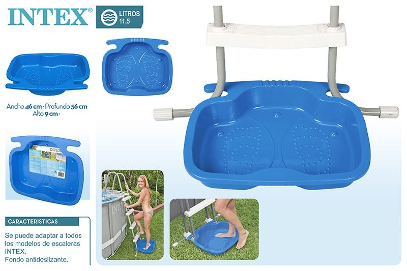 Купить ванночку для ног в бассейн, Intex 29080 Foot Bath недорого в магазине Бассейны для дачи.