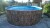 Каркасный бассейн 600х300х125см Лагуна морозоустойчивый овальный (вкапываемый), скиммер + форсунка
