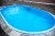 Каркасный бассейн 550х366х125см Larimar морозоустойчивый овальный (вкапываемый), скиммер + форсунка