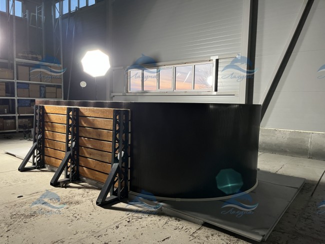 Опорные стойки Лагуна Комбо для установки овальных бассейнов глубиной 125 см
