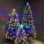 Искусственная елка заснеженная оптоволоконная 150 см со светодиодами