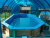 Морозоустойчивый деревянный бассейн "Иркут" 4,0 х 2,5 м Кристалл