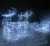 Новогодняя световая композиция "Сани и четыре Благородных оленя"