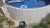Морозоустойчивый бассейн 300х125см Лагуна круглый цвет платина, лестница, фильтр насос, скиммер, песок